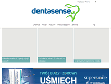 Tablet Screenshot of dentasense.pl